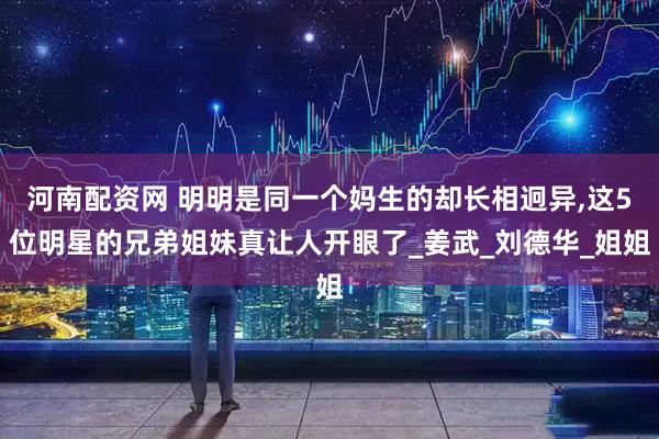 河南配资网 明明是同一个妈生的却长相迥异,这5位明星的兄弟姐妹真让人开眼了_姜武_刘德华_姐姐